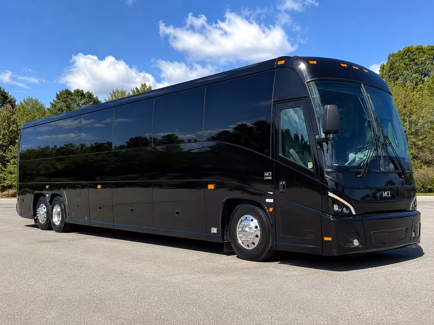 56 passenger charter bus